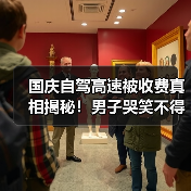 国庆自驾高速被收费真相揭秘！男子哭笑不得，旅游出行省钱攻略必看..（图1）