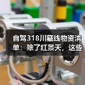 自驾318川藏线物资清单：除了红景天，这些救命东西一定要带..（图4）