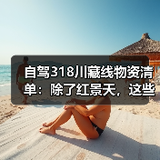自驾318川藏线物资清单：除了红景天，这些救命东西一定要带..（图1）