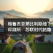 格鲁吉亚第比利斯地下印刷所：苏联时代的隐秘历史与葡萄酒发源地..（图2）