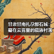 甘肃甘南扎尕那石城：藏在云雾里的藏族村落，摄影机位全公开..（图2）