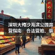 深圳大梅沙海滨公园露营指南：合法营地、装备清单、安全贴士..（图3）
