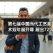 第七届中国当代工艺美术双年展开幕 展出720余件（套）精品（图1）