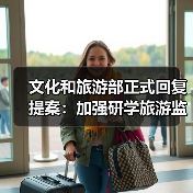 文化和旅游部正式回复提案：加强研学旅游监管（图1）