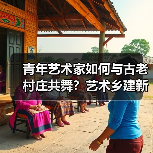青年艺术家如何与古老村庄共舞?艺术乡建新实践(图3) 青年艺术家如何与古老村庄共舞?艺术乡建新实践(图3)