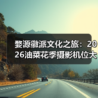 婺源徽派文化之旅：2026油菜花季摄影机位大全..（图3）
