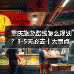 重庆旅游路线怎么规划？3-5天必去十大景点全攻略（图1）