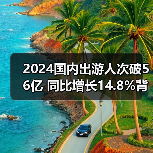 2024国内出游人次破56亿 同比增长14.8%背后趋势解析（图4）