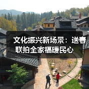 文化振兴新场景:送春联拍全家福暖民心(图4) 文化振兴新场景:送春联拍全家福暖民心(图4)