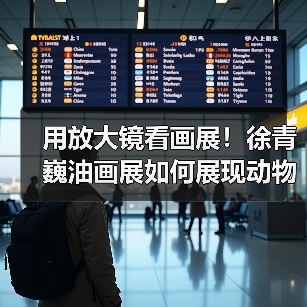 用放大镜看画展!徐青巍油画展如何展现动物与中国式美感?(图4) 用放大镜看画展!徐青巍油画展如何展现动物与中国式美感?(图4)