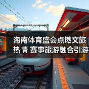 海南体育盛会点燃文旅热情 赛事旅游融合引游客点赞(图1) 海南体育盛会点燃文旅热情 赛事旅游融合引游客点赞(图1)