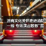 济南文化关怀走进消防一线 专场演出致敬