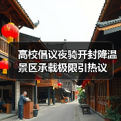 高校倡议夜骑开封降温 景区承载极限引热议（图1）