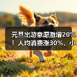 元旦出游意愿激增20%！人均消费涨30%，小众目的地成黑马（图2）