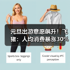 元旦出游意愿飙升!飞猪:人均消费暴涨30%(图4) 元旦出游意愿飙升!飞猪:人均消费暴涨30%(图4)