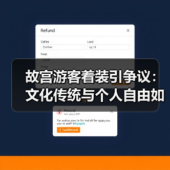 故宫游客着装引争议：文化传统与个人自由如何兼顾？（图4）