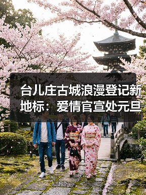 台儿庄古城浪漫登记新地标:爱情官宣处元旦启幕(图1) 台儿庄古城浪漫登记新地标:爱情官宣处元旦启幕(图1)
