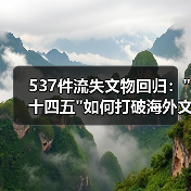 537件流失文物回归：