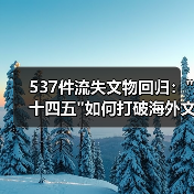 537件流失文物回归：