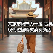 文旅市场热力十足 古典现代碰撞释放消费新活力（图1）