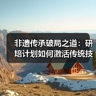 非遗传承破局之道：研培计划如何激活传统技艺新活力？（图1）