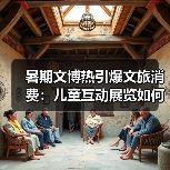 暑期文博热引爆文旅消费:儿童互动展览如何激活中华文化魅力?(图1) 暑期文博热引爆文旅消费:儿童互动展览如何激活中华文化魅力?(图1)