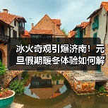冰火奇观引爆济南!元旦假期暖冬体验如何解锁?(图2) 冰火奇观引爆济南!元旦假期暖冬体验如何解锁?(图2)