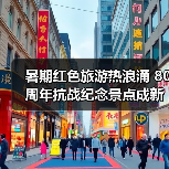 暑期红色旅游热浪涌 80周年抗战纪念景点成新宠（图3）