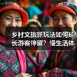 乡村文旅新玩法如何延长游客停留？慢生活体验引爆消费新场景（图1）