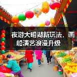 夜游大明湖新玩法，画船演艺浪漫升级（图4）
