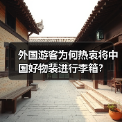 外国游客为何热衷将中国好物装进行李箱?(图1) 外国游客为何热衷将中国好物装进行李箱?(图1)