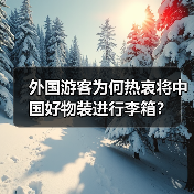 外国游客为何热衷将中国好物装进行李箱?(图3) 外国游客为何热衷将中国好物装进行李箱?(图3)