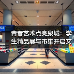 青春艺术点亮泉城:学生精品展与市集开启文旅融合新篇章(图1) 青春艺术点亮泉城:学生精品展与市集开启文旅融合新篇章(图1)