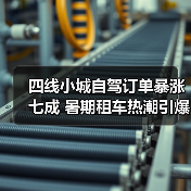 四线小城自驾订单暴涨七成 暑期租车热潮引爆新玩法？（图1）