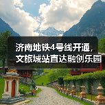 济南地铁4号线开通，文旅城站直达融创乐园畅玩新体验（图3）