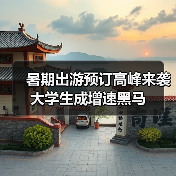 暑期出游预订高峰来袭 大学生成增速黑马(图4) 暑期出游预订高峰来袭 大学生成增速黑马(图4)