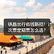 铁路出行省钱新招!计次票定期票怎么选?(图2) 铁路出行省钱新招!计次票定期票怎么选?(图2)