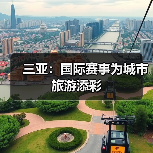 三亚：国际赛事为城市旅游添彩