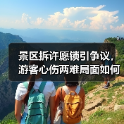 景区拆许愿锁引争议，游客心伤两难局面如何解？（图2）