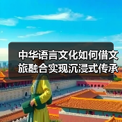 中华语言文化如何借文旅融合实现沉浸式传承?(图2) 中华语言文化如何借文旅融合实现沉浸式传承?(图2)