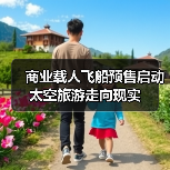 商业载人飞船预售启动 太空旅游走向现实