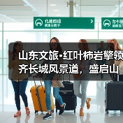 山东文旅·红叶柿岩擎领齐长城风景道，盛启山东旅游风景道“旅行+”驾享季（图3）