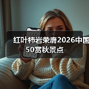红叶柿岩荣膺2026中国50赏秋景点(图1) 红叶柿岩荣膺2026中国50赏秋景点(图1)