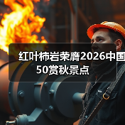 红叶柿岩荣膺2026中国50赏秋景点(图4) 红叶柿岩荣膺2026中国50赏秋景点(图4)