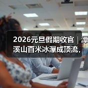 2026元旦假期收官 | 潭溪山百米冰瀑成顶流,冬天就该这么玩(图4) 2026元旦假期收官 | 潭溪山百米冰瀑成顶流,冬天就该这么玩(图4)