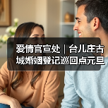 爱情官宣处 | 台儿庄古城婚姻登记巡回点元旦浪漫开启(图1) 爱情官宣处 | 台儿庄古城婚姻登记巡回点元旦浪漫开启(图1)
