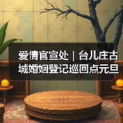 爱情官宣处 | 台儿庄古城婚姻登记巡回点元旦浪漫开启(图3) 爱情官宣处 | 台儿庄古城婚姻登记巡回点元旦浪漫开启(图3)
