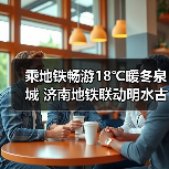 乘地铁畅游18℃暖冬泉城 济南地铁联动明水古城推新春福利(图2) 乘地铁畅游18℃暖冬泉城 济南地铁联动明水古城推新春福利(图2)