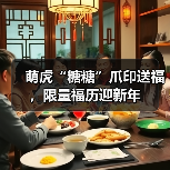 萌虎“糖糖”爪印送福,限量福历迎新年(图3) 萌虎“糖糖”爪印送福,限量福历迎新年(图3)