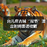 台儿庄古城“双节”演出时间表请收藏（图1）